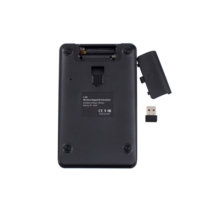 MC-56AG Tastiera numerica wireless USB 2.4G con calcolatrice