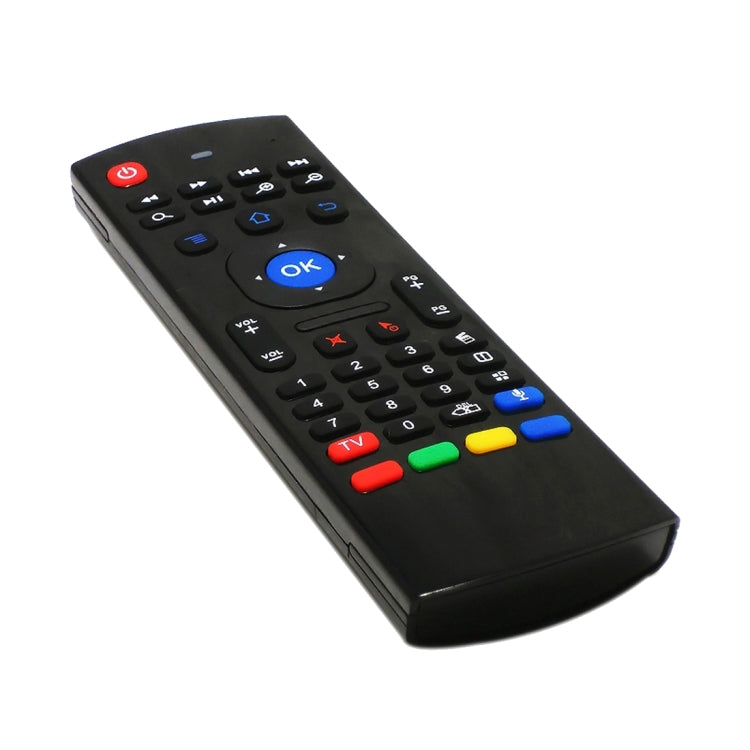 Tastiera wireless 2.4G con Air Mouse e microfono per TV Box - immagine 2