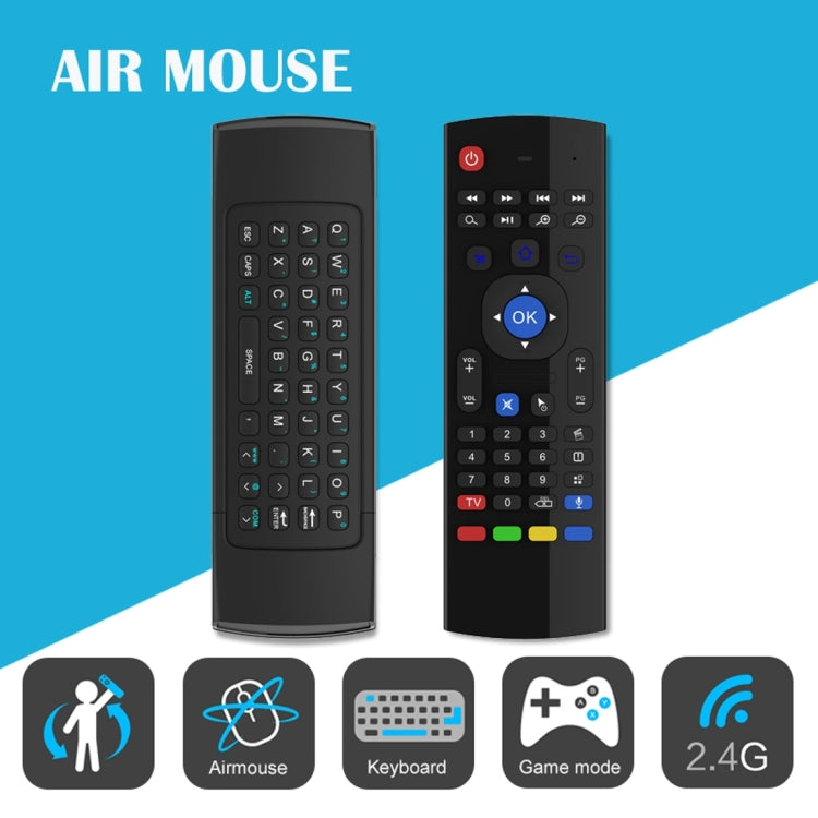 Tastiera wireless 2.4G con Air Mouse e microfono per TV Box - immagine 11