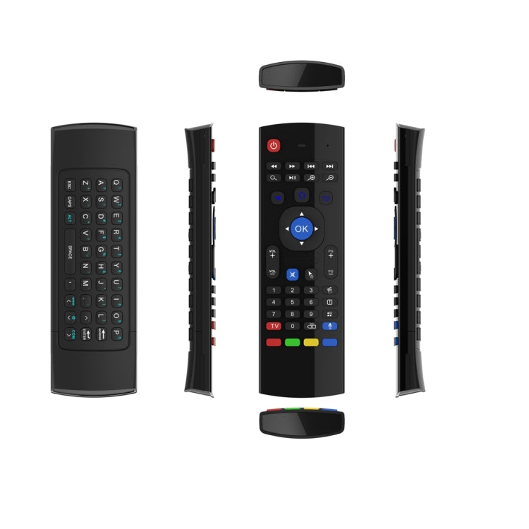 Tastiera wireless 2.4G con Air Mouse e microfono per TV Box - immagine 4