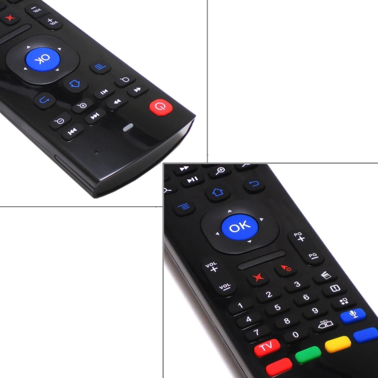 Tastiera wireless 2.4G con Air Mouse e microfono per TV Box - immagine 5