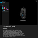 Mouse gaming cablato Logitech G502 HERO, 11 pulsanti programmabili - immagine 14