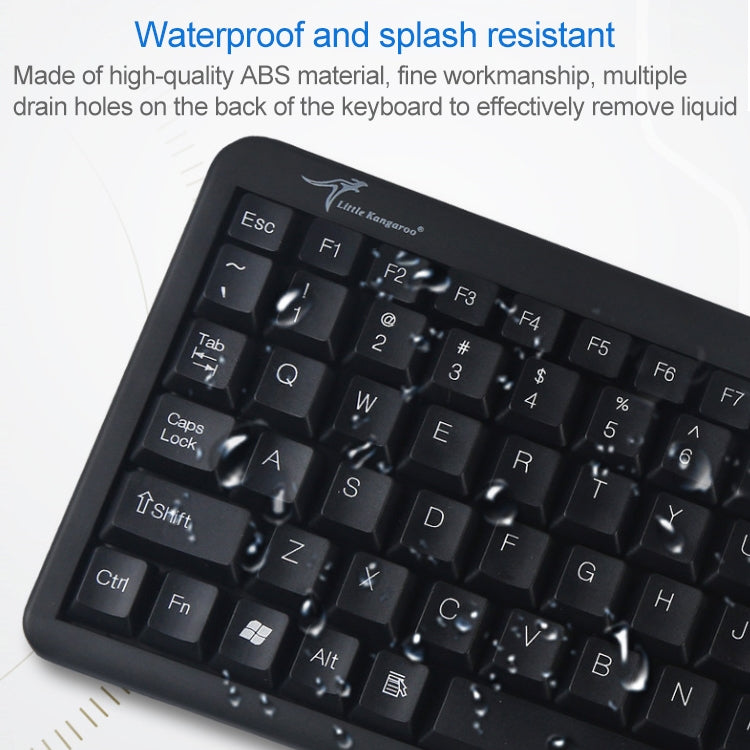 Tastiera cablata PS/2 DS-8900 con trackball e drenaggio liquidi - immagine 8