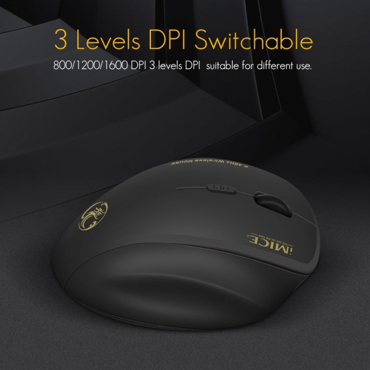 Mouse wireless iMICE G6 2.4G 6 pulsanti