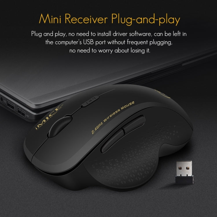 Mouse wireless iMICE G6 2.4G 6 pulsanti