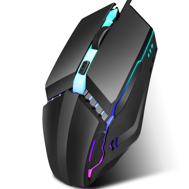 Mouse da gioco cablato HXSJ S200 1600 DPI USB 2.0