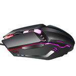 Mouse da gioco cablato HXSJ S200 1600 DPI USB 2.0