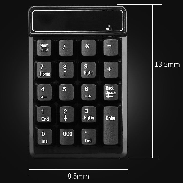 Tastiera numerica Bluetooth MC Saite 525BT 19 tasti