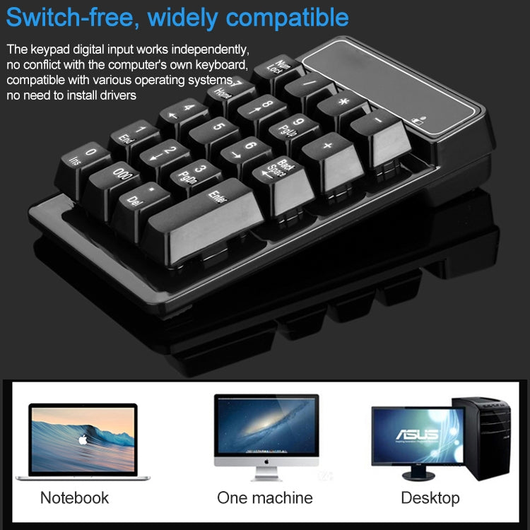 Tastiera numerica Bluetooth MC Saite 525BT 19 tasti