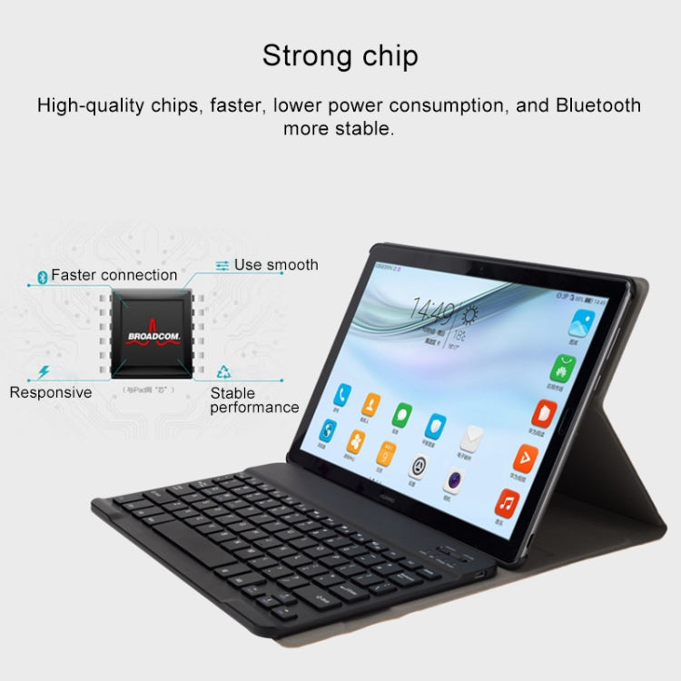 Tastiera Bluetooth retroilluminata con custodia per Huawei MediaP