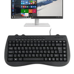 Mini tastiera cablata KB-301B versione araba nera