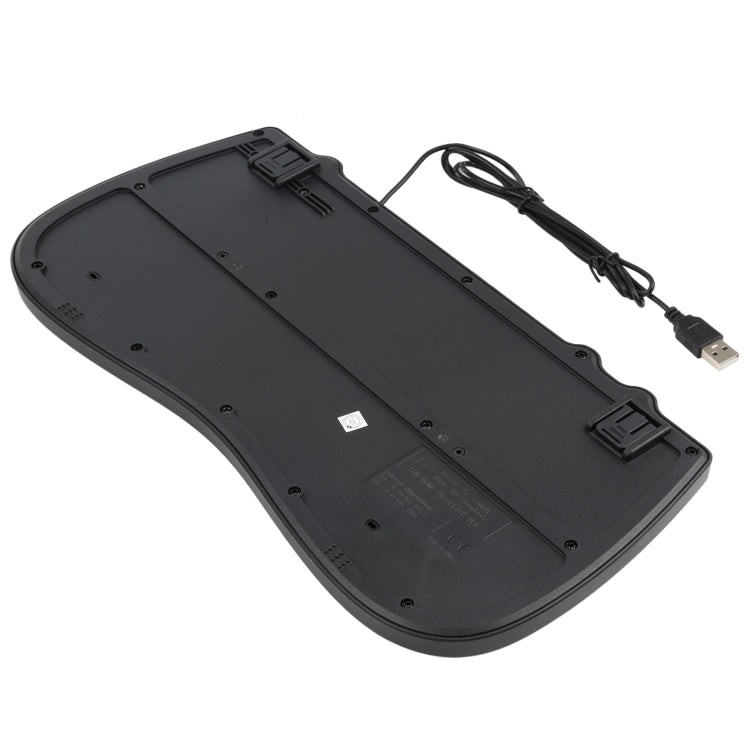 Mini tastiera cablata KB-301B versione araba nera
