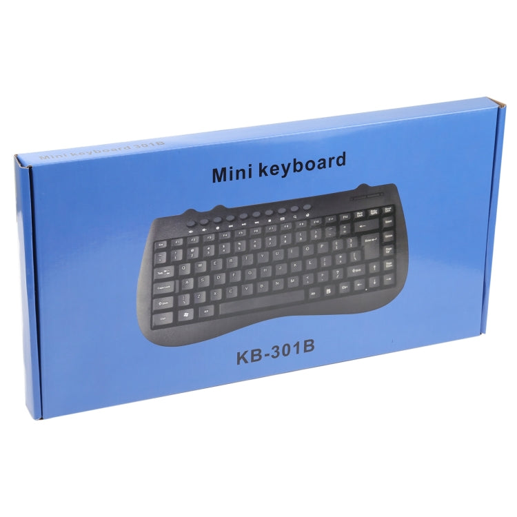 Mini tastiera cablata KB-301B versione araba nera