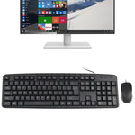 Set tastiera e mouse USB cablato KB-8377