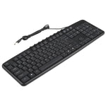 Set tastiera e mouse USB cablato KB-8377