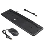 Set tastiera e mouse USB cablato KB-8377