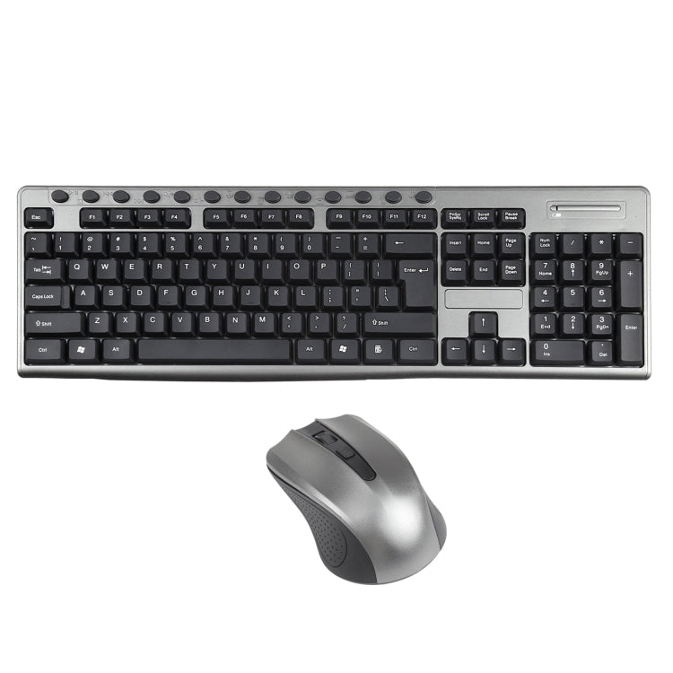 Set tastiera e mouse wireless impermeabile KB-6600 2,4 GHz