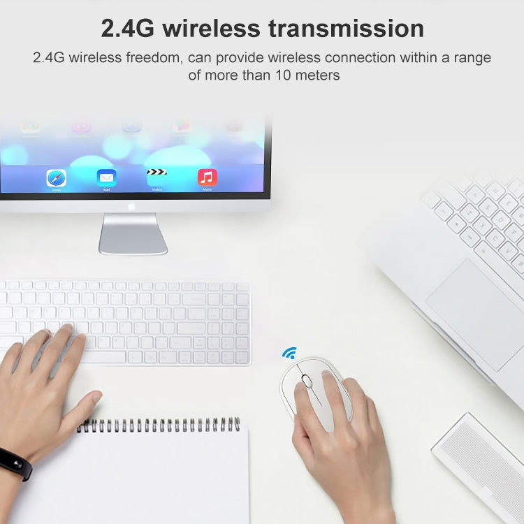 Mini mouse wireless ricaricabile 2.4 GHz con DPI regolabili - immagine 7