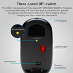 Mini mouse wireless ricaricabile 2.4 GHz con DPI regolabili - immagine 8