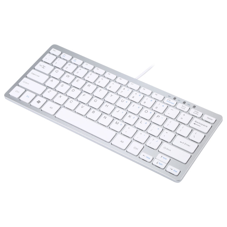 Tastiera cablata USB ultrasottile 78 tasti