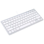 Tastiera cablata USB ultrasottile 78 tasti