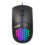 Mouse cablato MKESPN SXS-838 con cavo RGB USB