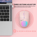 Mouse cablato MKESPN SXS-838 con cavo RGB USB