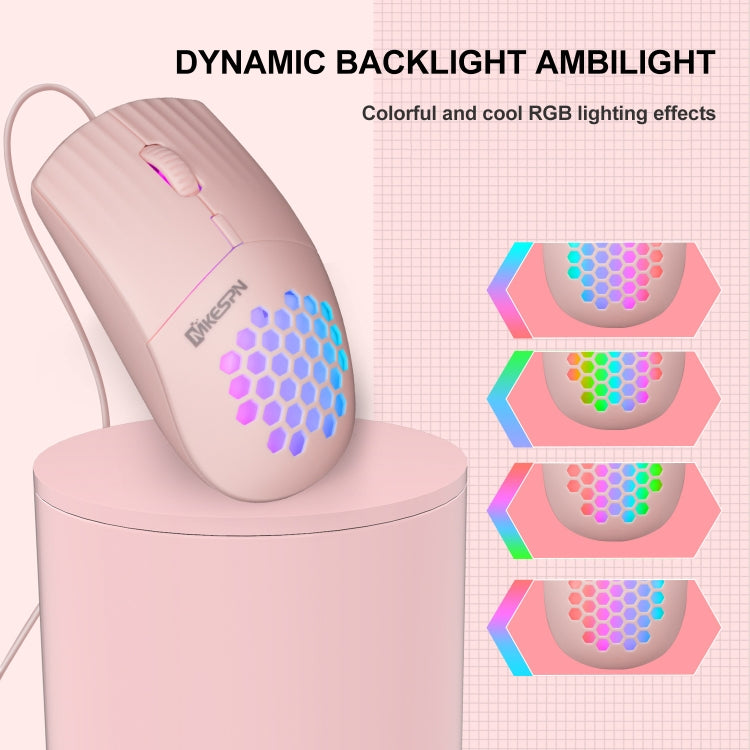 Mouse cablato MKESPN SXS-838 con cavo RGB USB