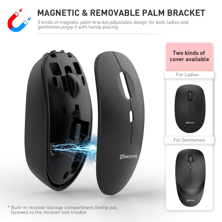 Mouse wireless MKESPN 859 2,4 GHz, 1200 DPI e 4 tasti - immagine 6