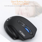 Mouse wireless silenzioso ricaricabile 1600 DPI 2,4 GHz