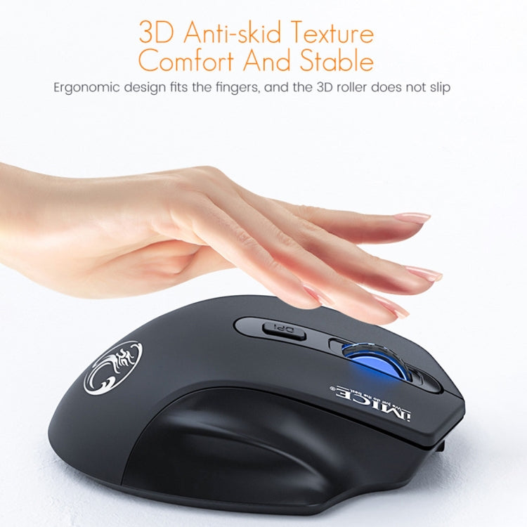 Mouse wireless silenzioso ricaricabile 1600 DPI 2,4 GHz