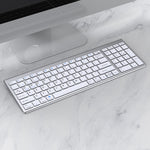Tastiera wireless 109 a tre modalità Bluetooth e 2.4G - immagine 3