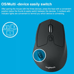 Mouse wireless Logitech M720 Bluetooth e 2,4 GHz, 1000 DPI - immagine 4