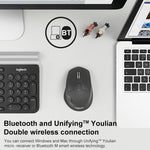 Mouse wireless Logitech M720 Bluetooth e 2,4 GHz, 1000 DPI - immagine 5