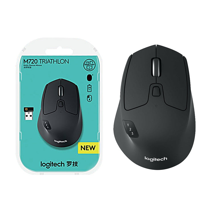 Mouse wireless Logitech M720 Bluetooth e 2,4 GHz, 1000 DPI - immagine 8