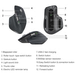 Mouse wireless Logitech MX Master 3S Bluetooth 8000 DPI - immagine 5