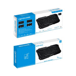 Tastiera da gioco USB cablata ZGB Q19 con 104 tasti - immagine 3