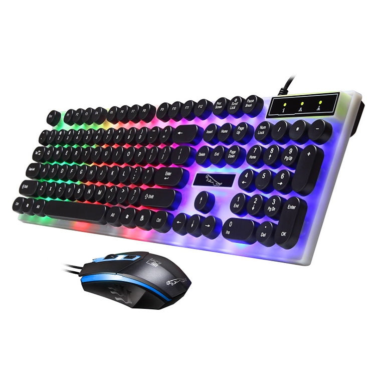 Set tastiera e mouse ZGB G21 con retroilluminazione LED - immagine 2