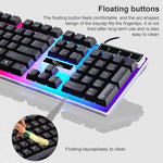 Set tastiera e mouse ZGB G21 con retroilluminazione LED - immagine 5