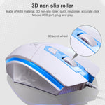 Set tastiera e mouse ZGB G21 con retroilluminazione LED - immagine 6