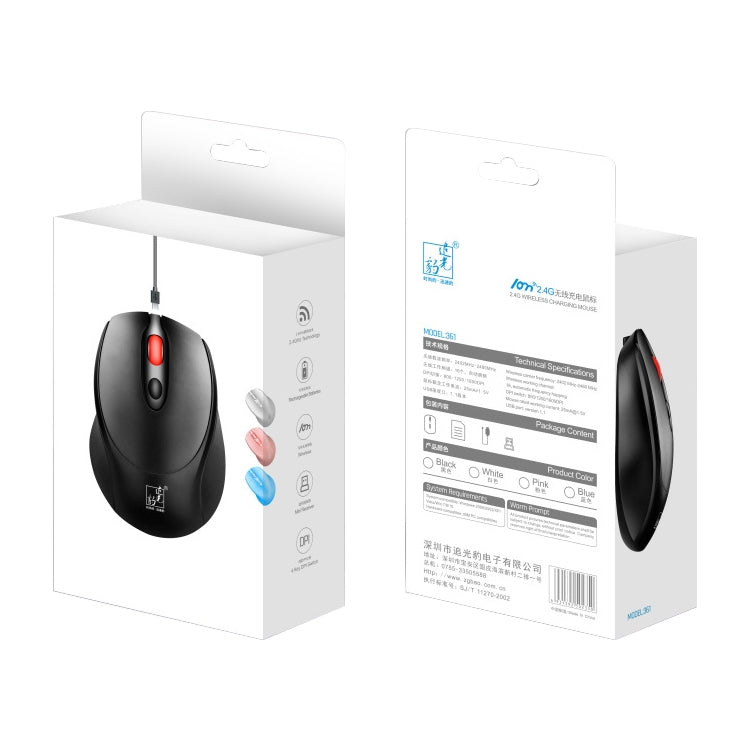 Mini mouse wireless ricaricabile 2.4G 1600 dpi