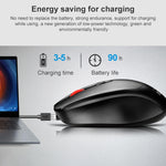 Mini mouse wireless ricaricabile 2.4G 1600 dpi