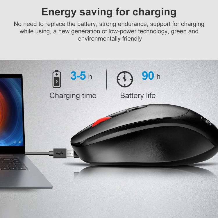 Mini mouse wireless ricaricabile 2.4G 1600 dpi