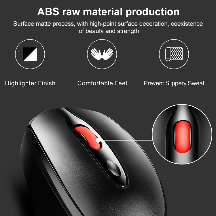 Mini mouse wireless ricaricabile 2.4G 1600 dpi