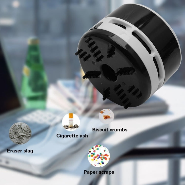 Mini aspirapolvere portatile per tastiera, scrivania e interni auto - immagine 6
