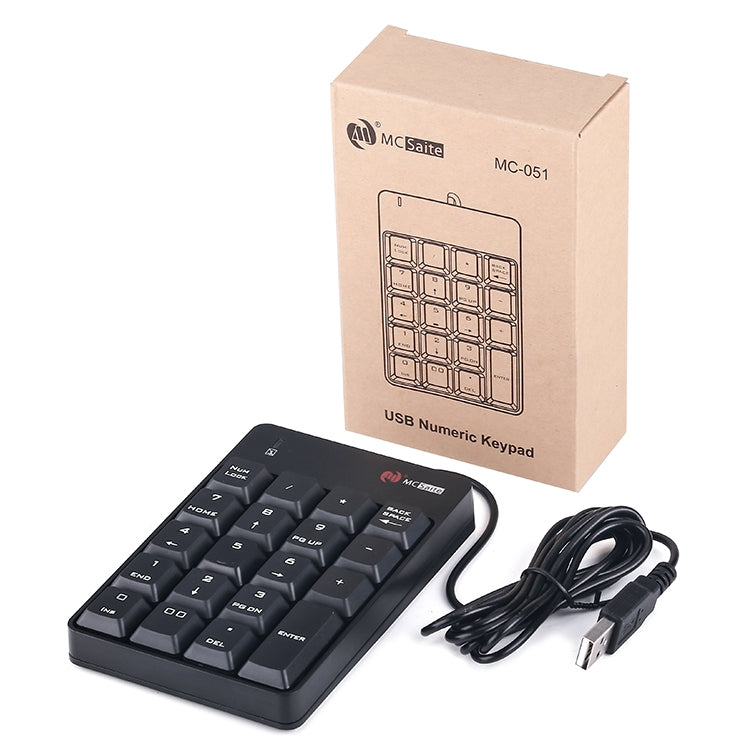 Tastiera numerica USB cablata MC Saite a 19 tasti - immagine 4