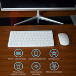 Set tastiera e mouse wireless MC Saite K05 2.4 GHz - immagine 4