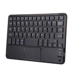 Tastiera wireless Bluetooth con pannello touch per tablet 10"