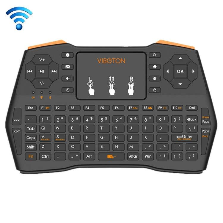 Tastiera wireless mini VIBOTON i8 Plus con touchpad