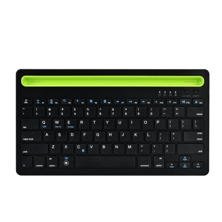 Tastiera wireless Bluetooth ultrasottile 78 tasti con supporto